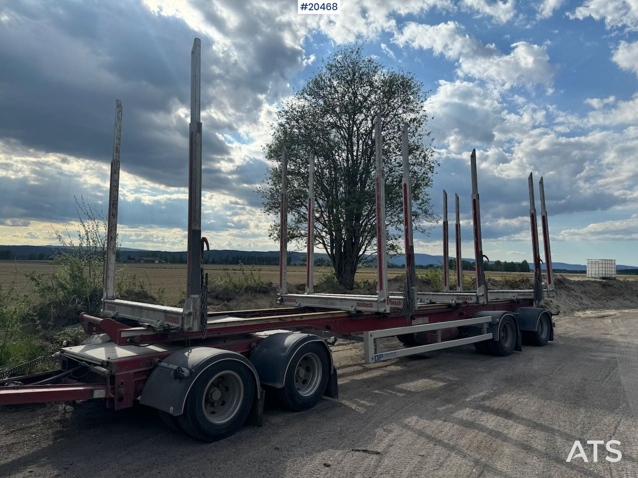 Timber truck Volvo FH750: picture 39