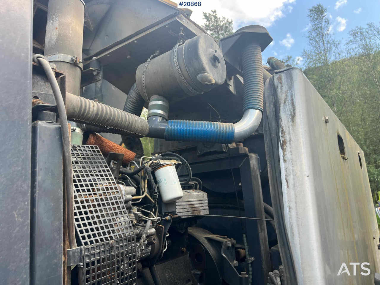 Road sweeper Volvo FL616: picture 47