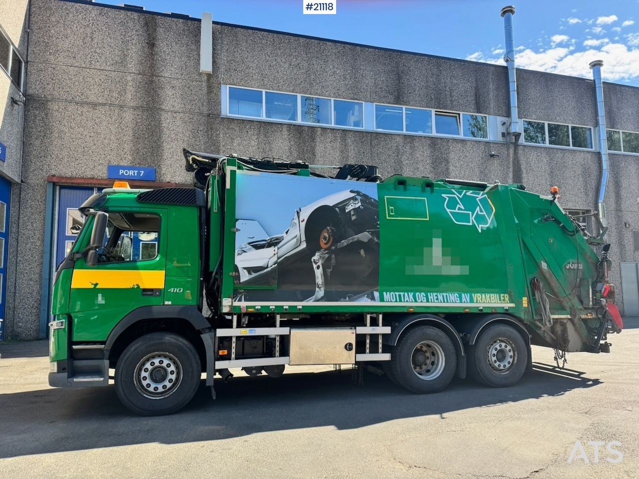Volvo FM410 - Garbage truck: picture 3 Volvo FM410 - Garbage truck: picture 3