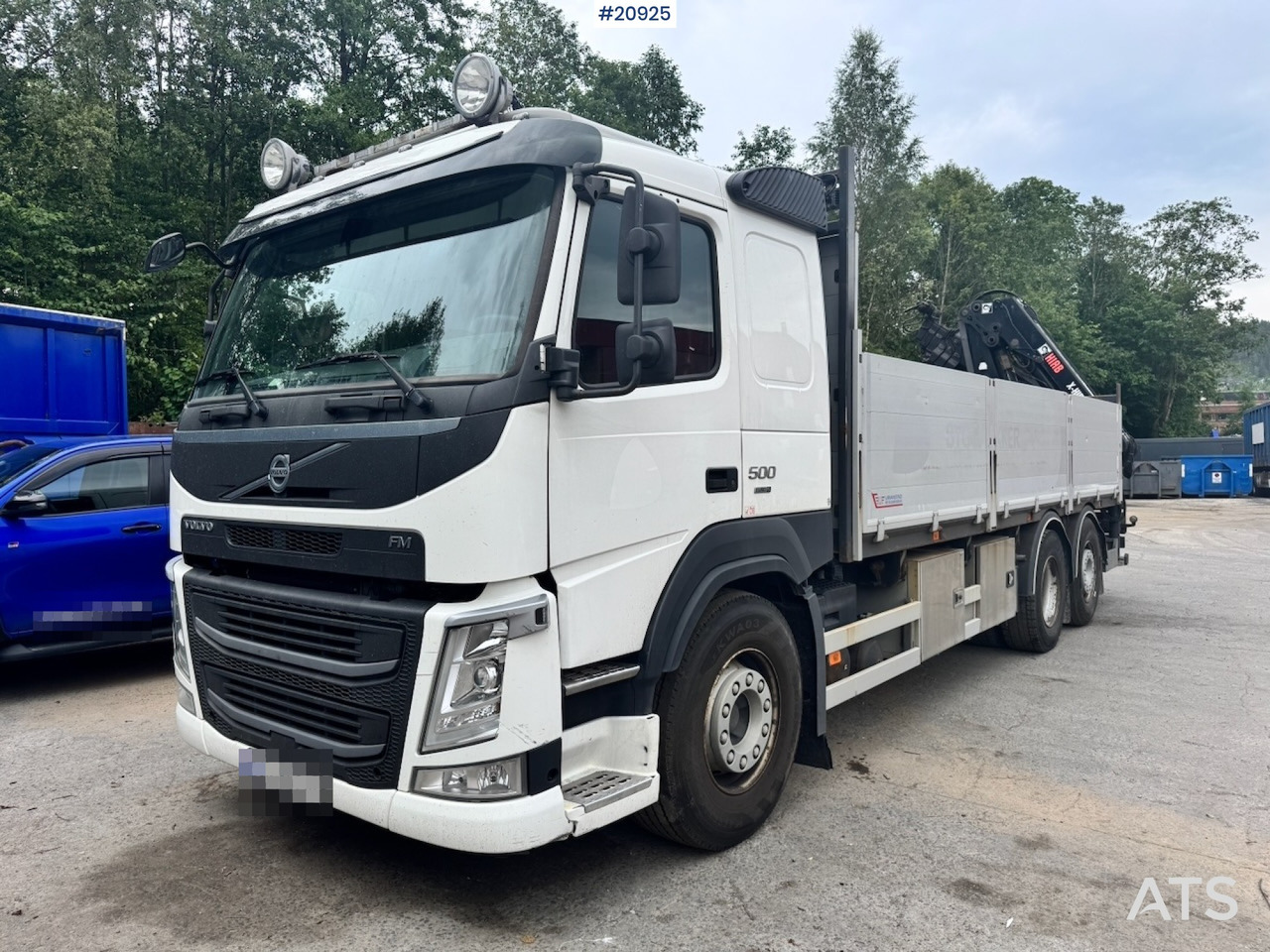 Volvo FM500 - Dropside/ Flatbed truck, Crane truck: picture 1 Volvo FM500 - Dropside/ Flatbed truck, Crane truck: picture 1
