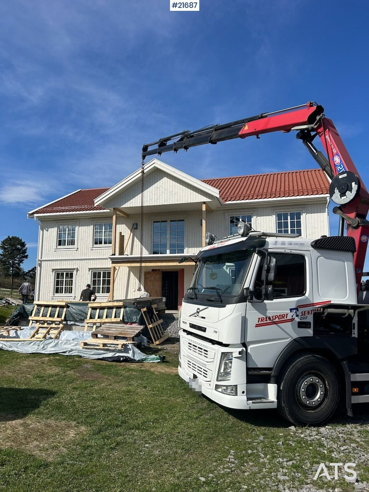 Volvo Volvo FM450 Kranbil m/ 21 t/m HMF kran og Løftelem. 194 000 km! - Crane truck: picture 3 Volvo Volvo FM450 Kranbil m/ 21 t/m HMF kran og Løftelem. 194 000 km! - Crane truck: picture 3