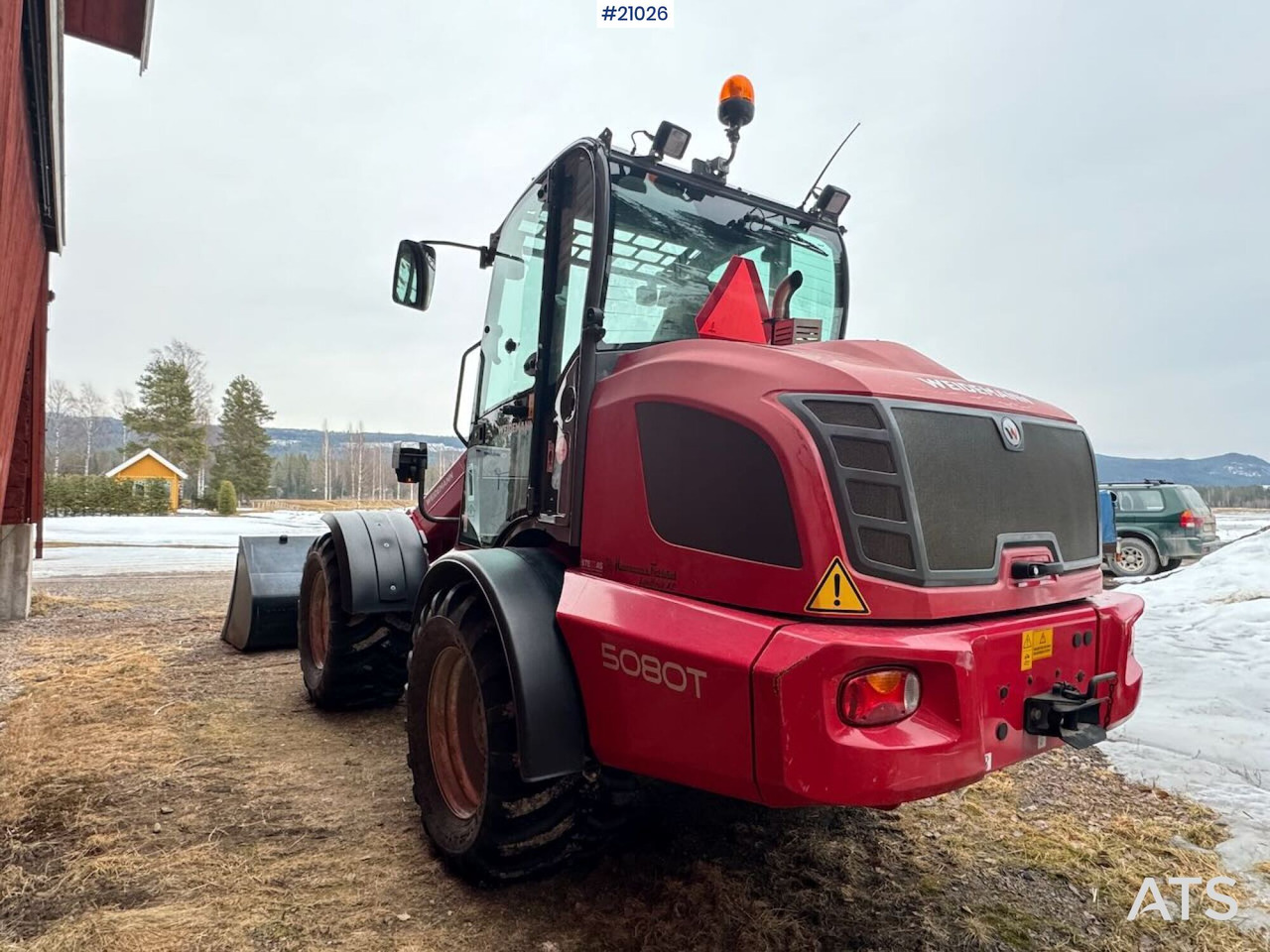Telescopic wheel loader Weidemann 5080T: picture 9