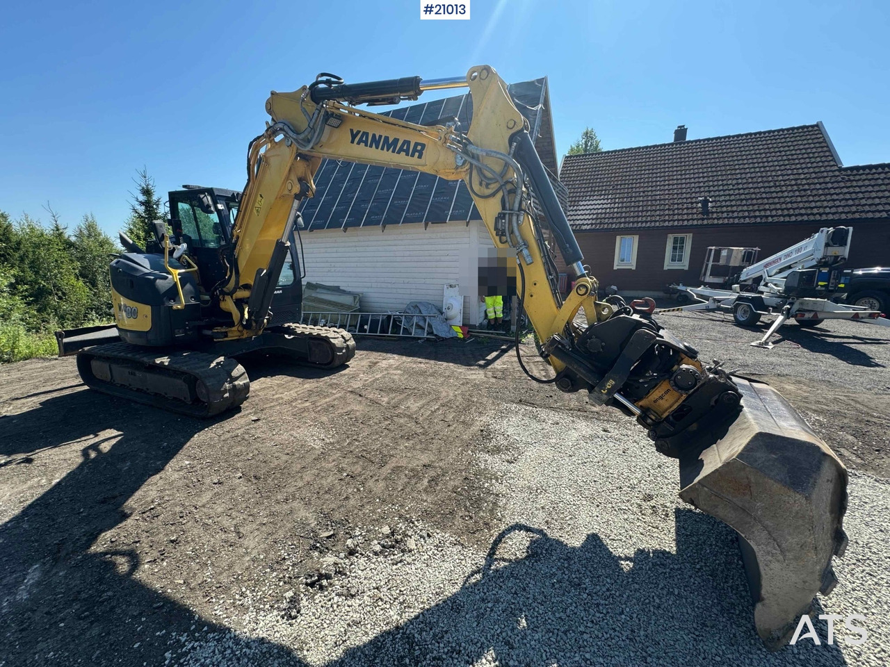 Yanmar VI080-1a - Crawler excavator: picture 3 Yanmar VI080-1a - Crawler excavator: picture 3