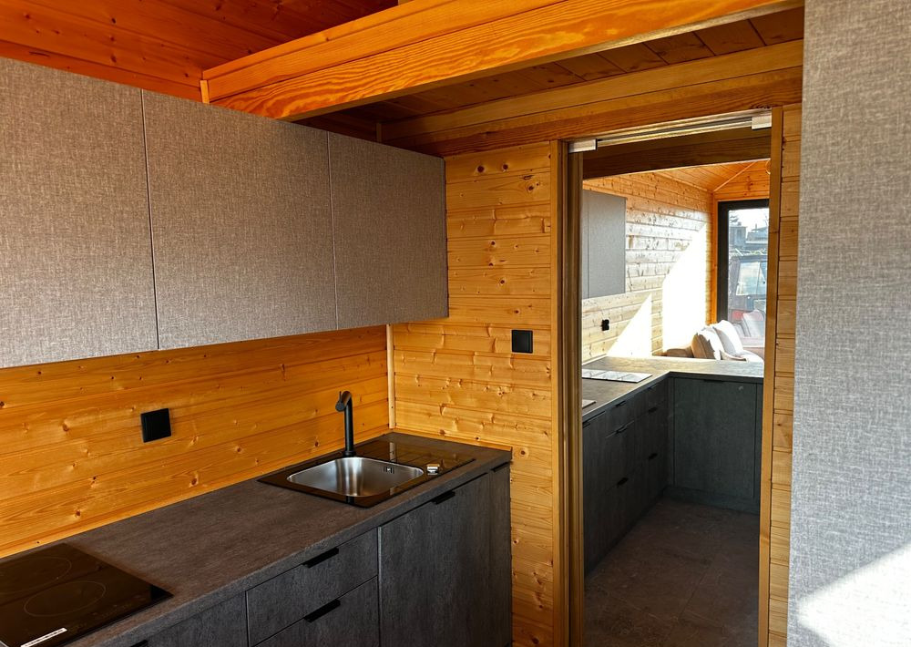 New Caravan Boro Drewniany DOMEK MOBILNY na przyczepie 7,5m x 2,5m: picture 10