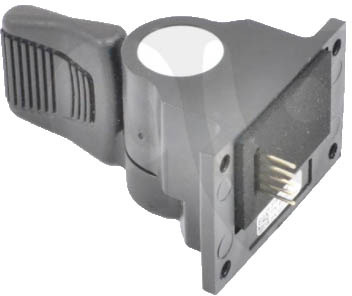 Black lever for Hiab XS Drive - Electrical system for Loader crane: picture 1 Black lever for Hiab XS Drive - Electrical system for Loader crane: picture 1
