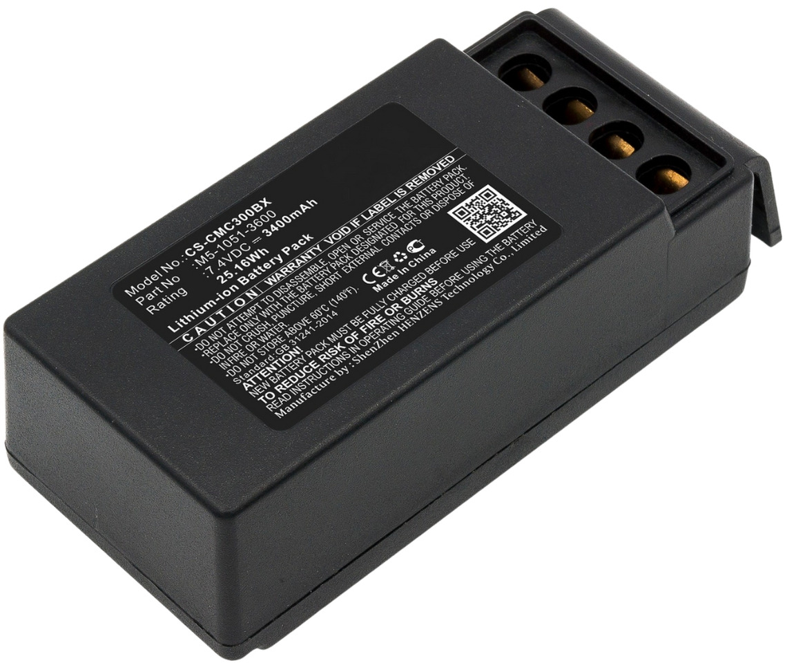 Cavotec compatible battery M5-1051-3601(3400mAh ) - Battery for Loader crane: picture 1 Cavotec compatible battery M5-1051-3601(3400mAh ) - Battery for Loader crane: picture 1