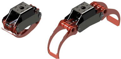 LOG GRAB PF-M 52 - Grapple for Loader crane: picture 1 LOG GRAB PF-M 52 - Grapple for Loader crane: picture 1