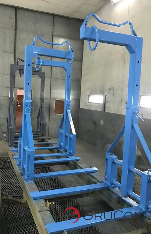 Pallet fork PP-2 - Forks for Loader crane: picture 2 Pallet fork PP-2 - Forks for Loader crane: picture 2