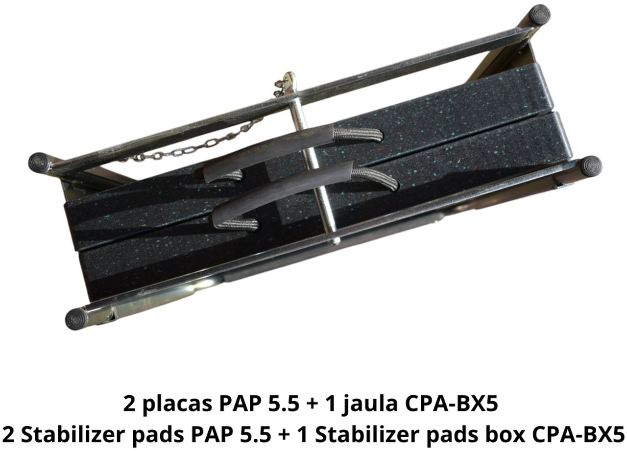 2 STABILIZER PADS + 1 BOX OF-2-2P1J - Spare parts for Loader crane: picture 3 2 STABILIZER PADS + 1 BOX OF-2-2P1J - Spare parts for Loader crane: picture 3