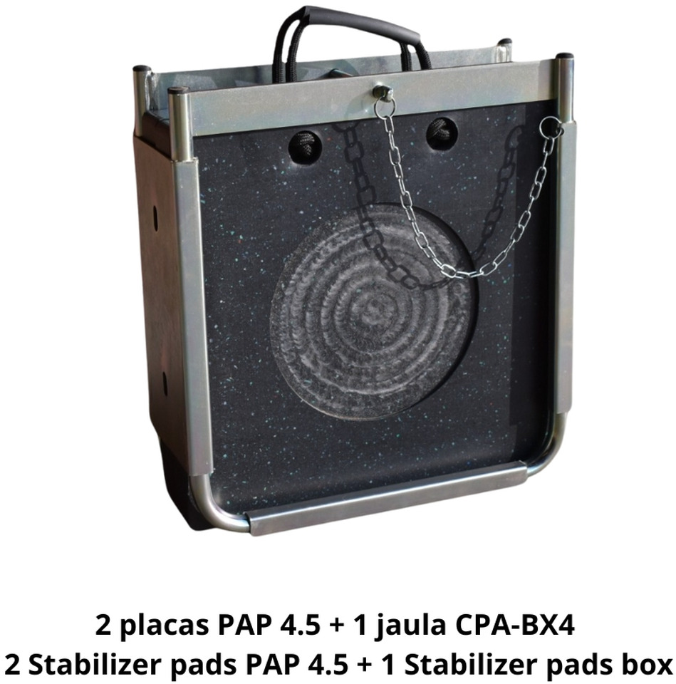 New Spare parts for Loader crane 2 STABILIZER PADS + BOX OF-1-2P1J: picture 1