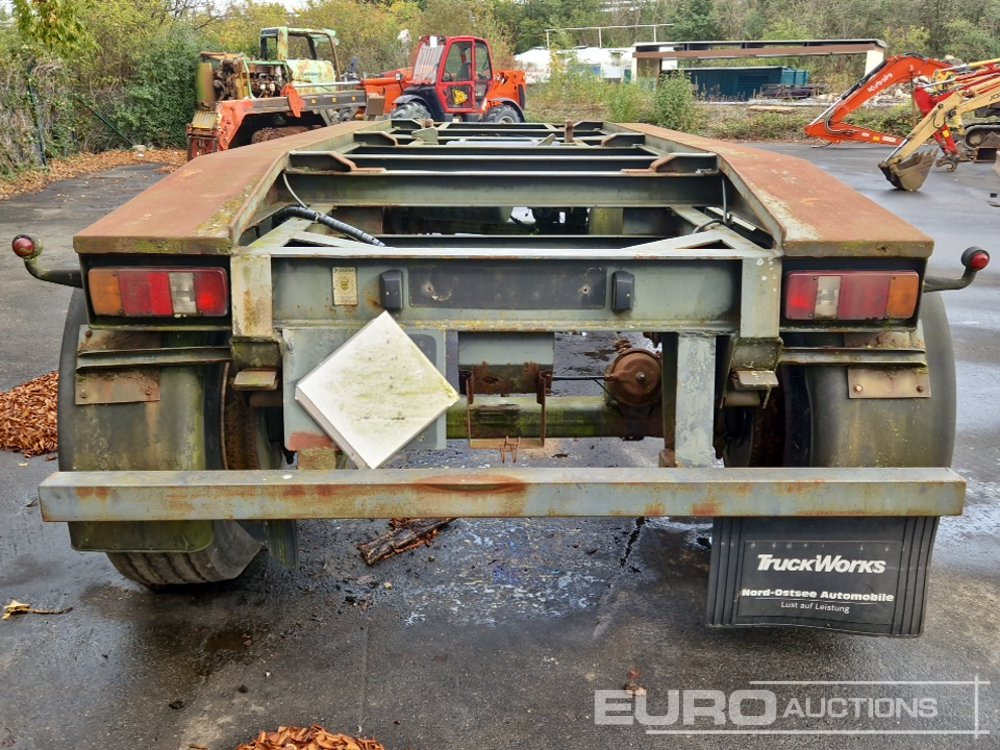 1992 RCA1850-65HE Twin Axle Container Trailer, max.18000 kg (German Reg. Docs. Part II Available) - Roll-off/ Skip trailer: picture 4 1992 RCA1850-65HE Twin Axle Container Trailer, max.18000 kg (German Reg. Docs. Part II Available) - Roll-off/ Skip trailer: picture 4