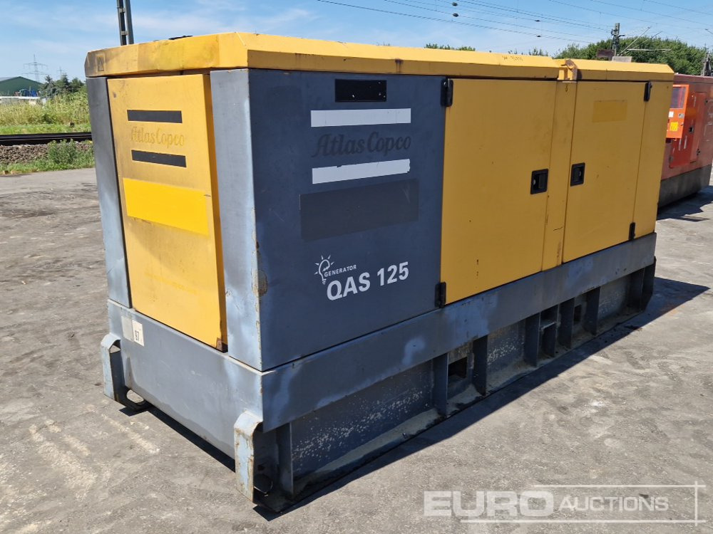 2009 Atlas Copco QAS125 - Generator set: picture 4 2009 Atlas Copco QAS125 - Generator set: picture 4