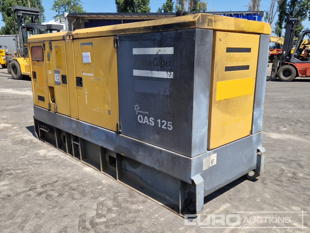 2009 Atlas Copco QAS125 - Generator set: picture 3 2009 Atlas Copco QAS125 - Generator set: picture 3