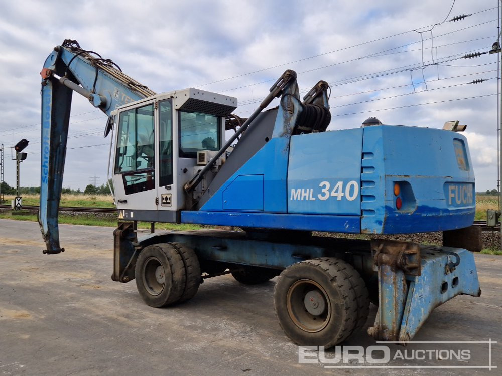 2011 Fuchs MHL340 - Wheel excavator: picture 3 2011 Fuchs MHL340 - Wheel excavator: picture 3