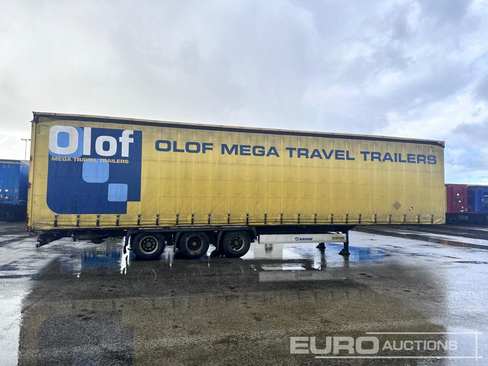 2015 Krone Mega Liner, Curtainsider, 3 Axle (Dutch Reg. Docs) - Curtainsider semi-trailer: picture 5 2015 Krone Mega Liner, Curtainsider, 3 Axle (Dutch Reg. Docs) - Curtainsider semi-trailer: picture 5