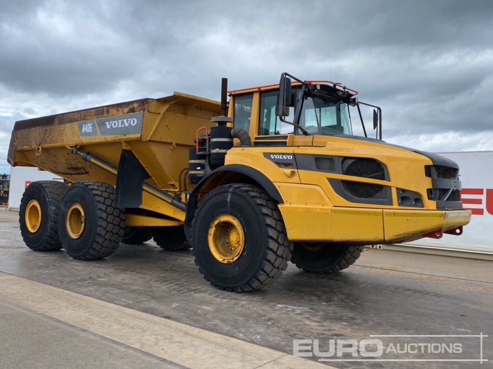 Articulated dumper 2016 Volvo A40G: picture 7