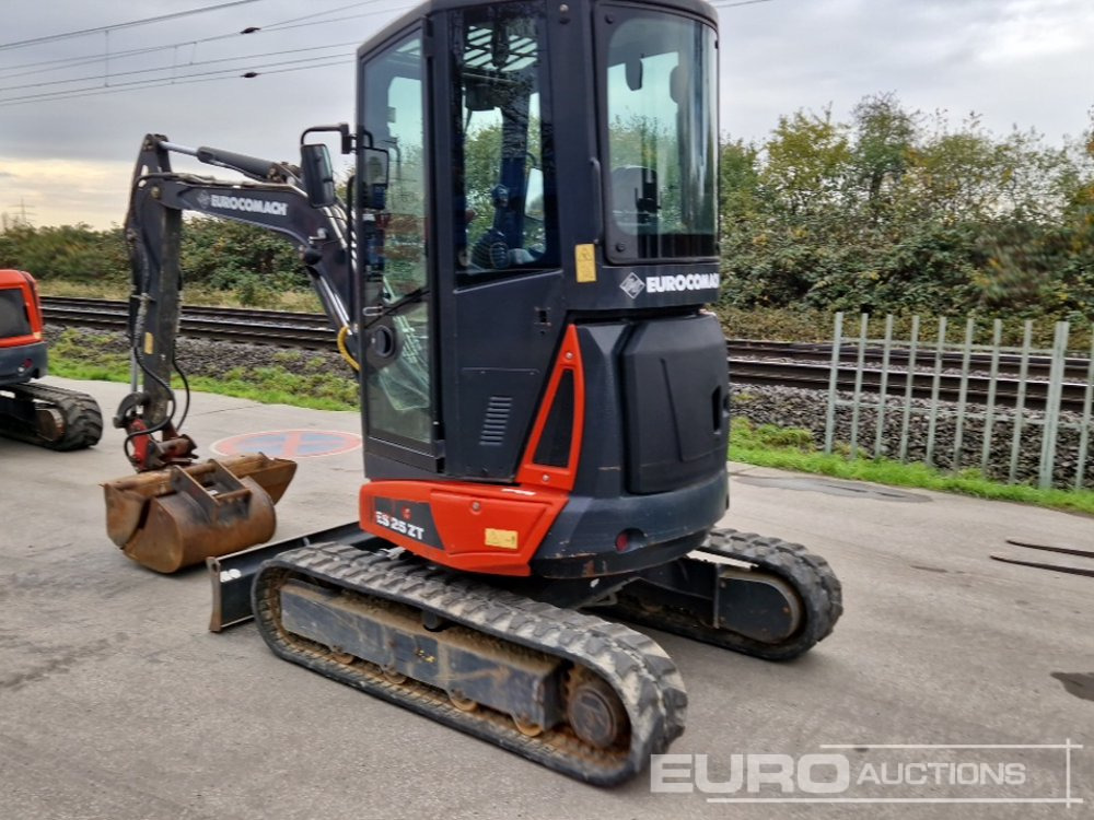 2017 Eurocomach ES25ZT - Mini excavator: picture 3 2017 Eurocomach ES25ZT - Mini excavator: picture 3
