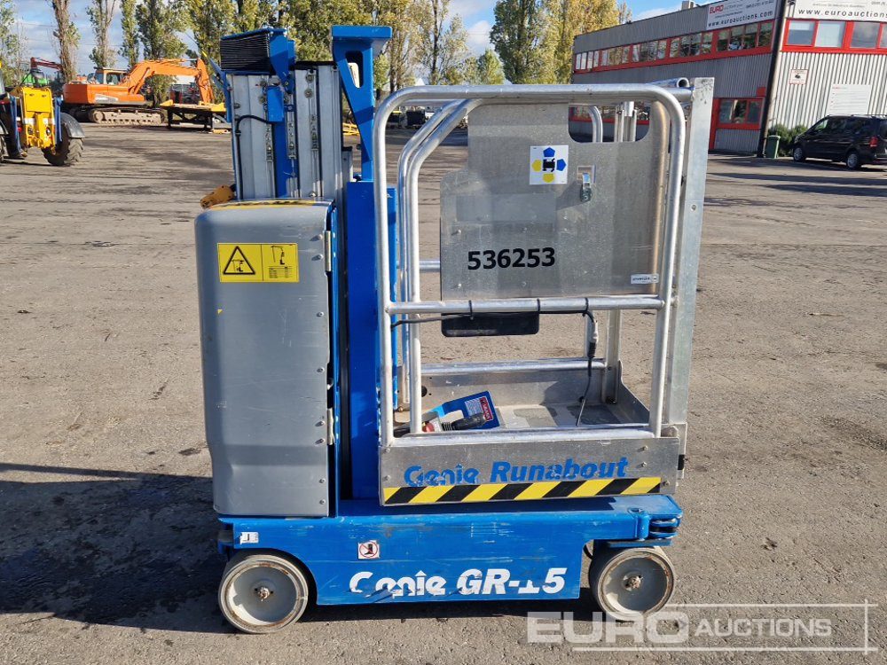 2017 Genie GR-15 - Aerial platform: picture 5 2017 Genie GR-15 - Aerial platform: picture 5