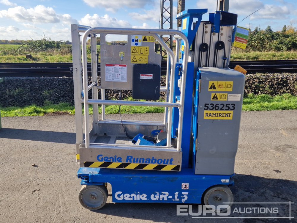 2017 Genie GR-15 - Aerial platform: picture 2 2017 Genie GR-15 - Aerial platform: picture 2