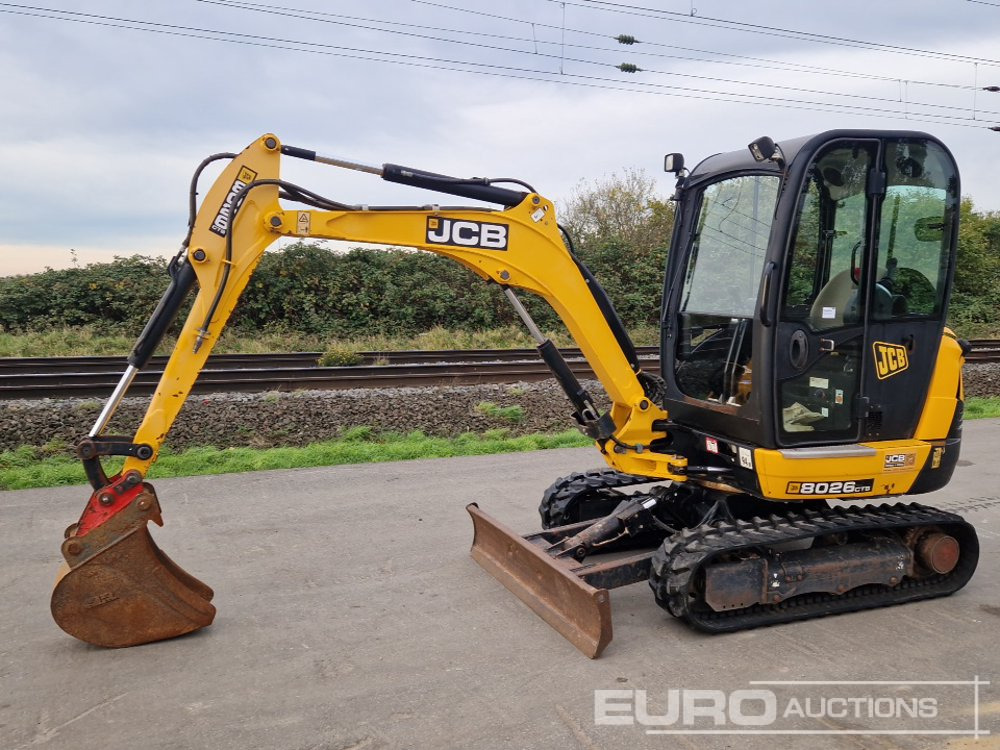 2017 JCB 8026 CTS - Mini excavator: picture 1 2017 JCB 8026 CTS - Mini excavator: picture 1