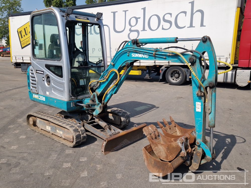 Mini excavator 2017 Sunward SWE20B: picture 7