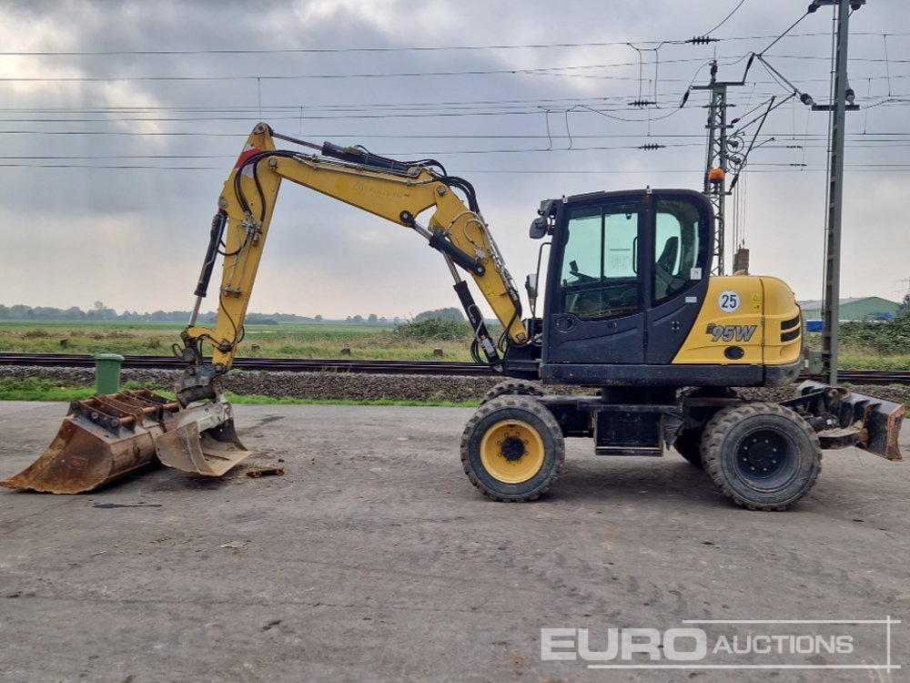 2017 Yanmar B95W - Wheel excavator: picture 2 2017 Yanmar B95W - Wheel excavator: picture 2