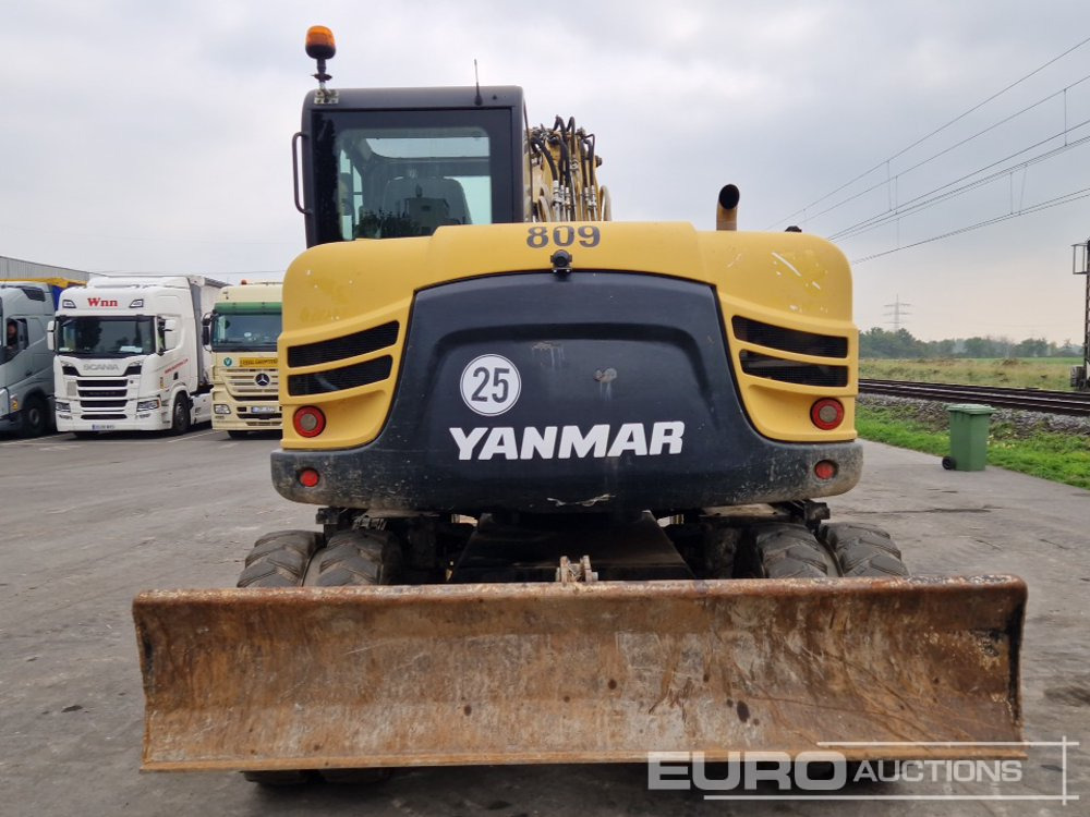 2017 Yanmar B95W - Wheel excavator: picture 4 2017 Yanmar B95W - Wheel excavator: picture 4