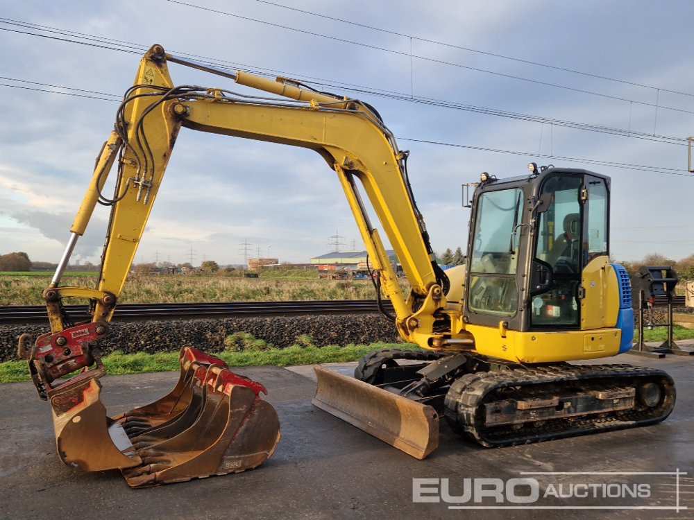2018 Komatsu PC80MR-5 - Mini excavator: picture 1 2018 Komatsu PC80MR-5 - Mini excavator: picture 1