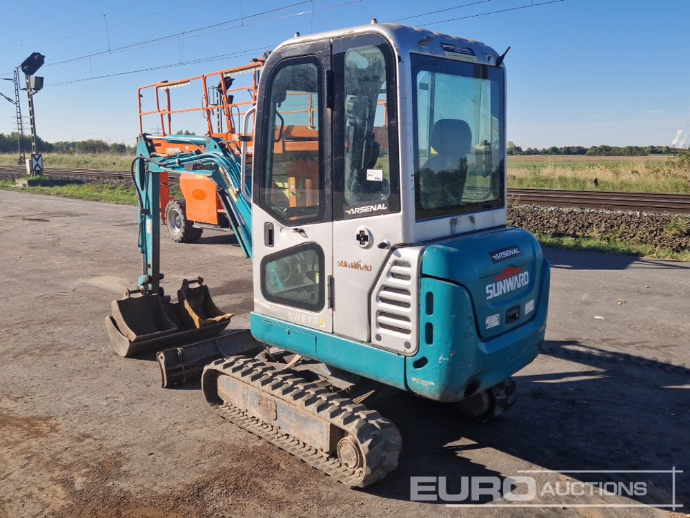 2018 Sunward SWE17B - Mini excavator: picture 3 2018 Sunward SWE17B - Mini excavator: picture 3
