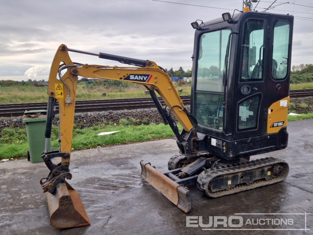 2021 Sany SY18C - Mini excavator: picture 1 2021 Sany SY18C - Mini excavator: picture 1
