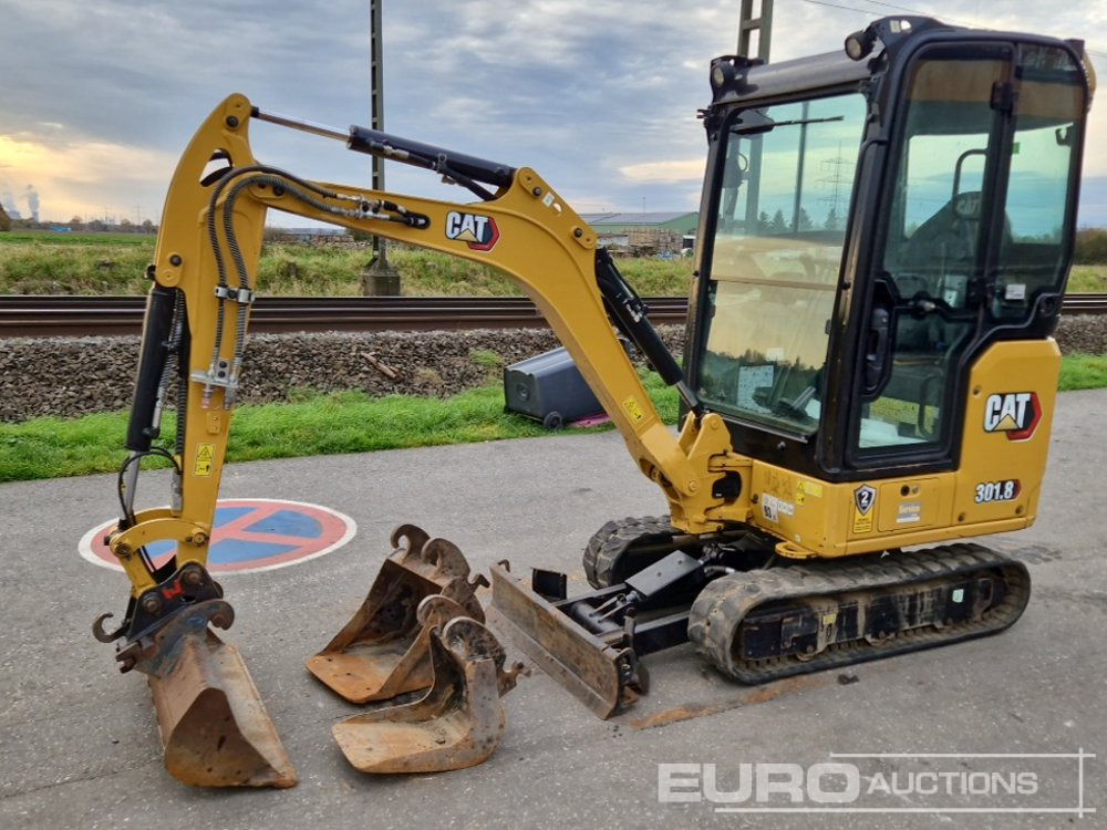 2022 CAT 301.8 - Mini excavator: picture 1 2022 CAT 301.8 - Mini excavator: picture 1