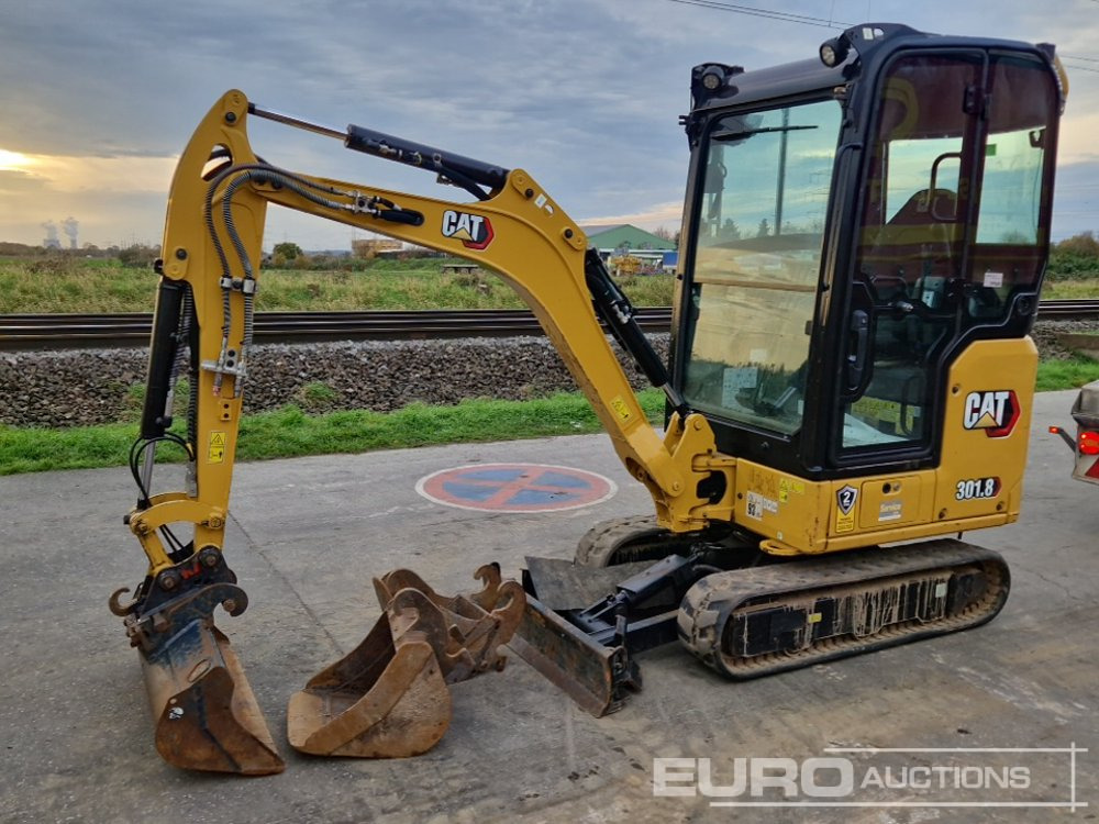 2022 CAT 301.8 - Mini excavator: picture 1 2022 CAT 301.8 - Mini excavator: picture 1