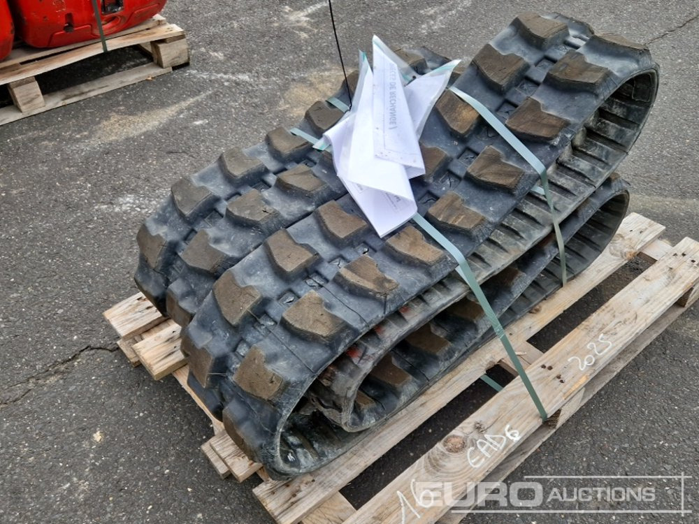 250x52.5x78 Rubber Tracks (2 of) - Track for Construction machinery: picture 3 250x52.5x78 Rubber Tracks (2 of) - Track for Construction machinery: picture 3