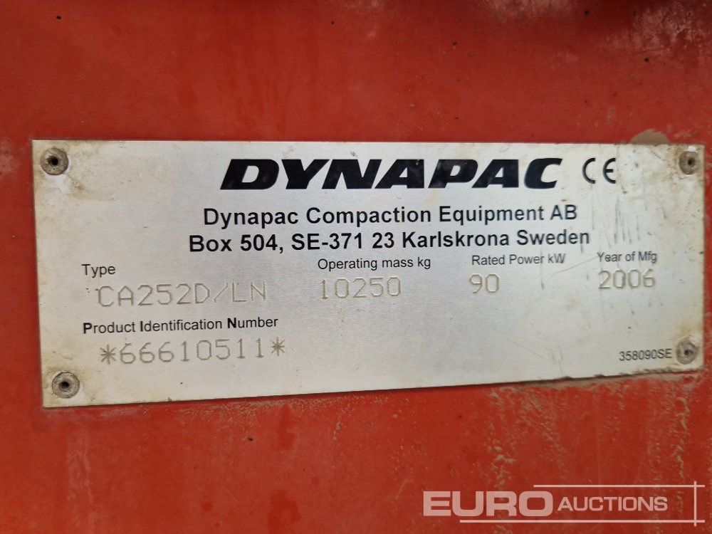 Roller Dynapac CA252D/LN: picture 31
