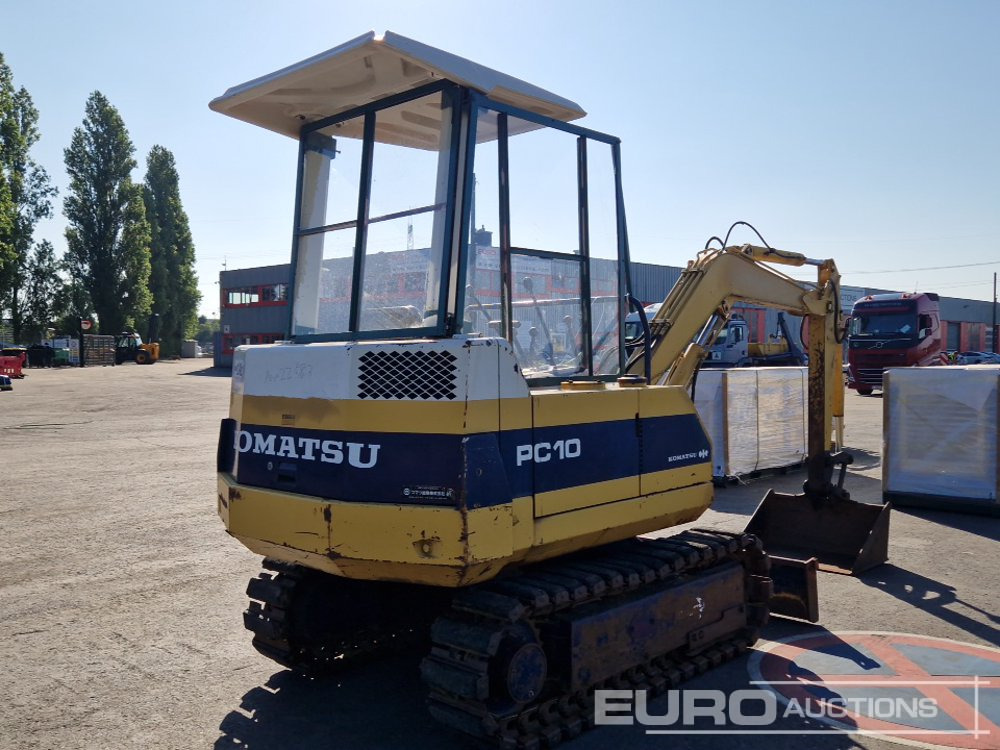 Komatsu PC10-6 - Mini excavator: picture 5 Komatsu PC10-6 - Mini excavator: picture 5
