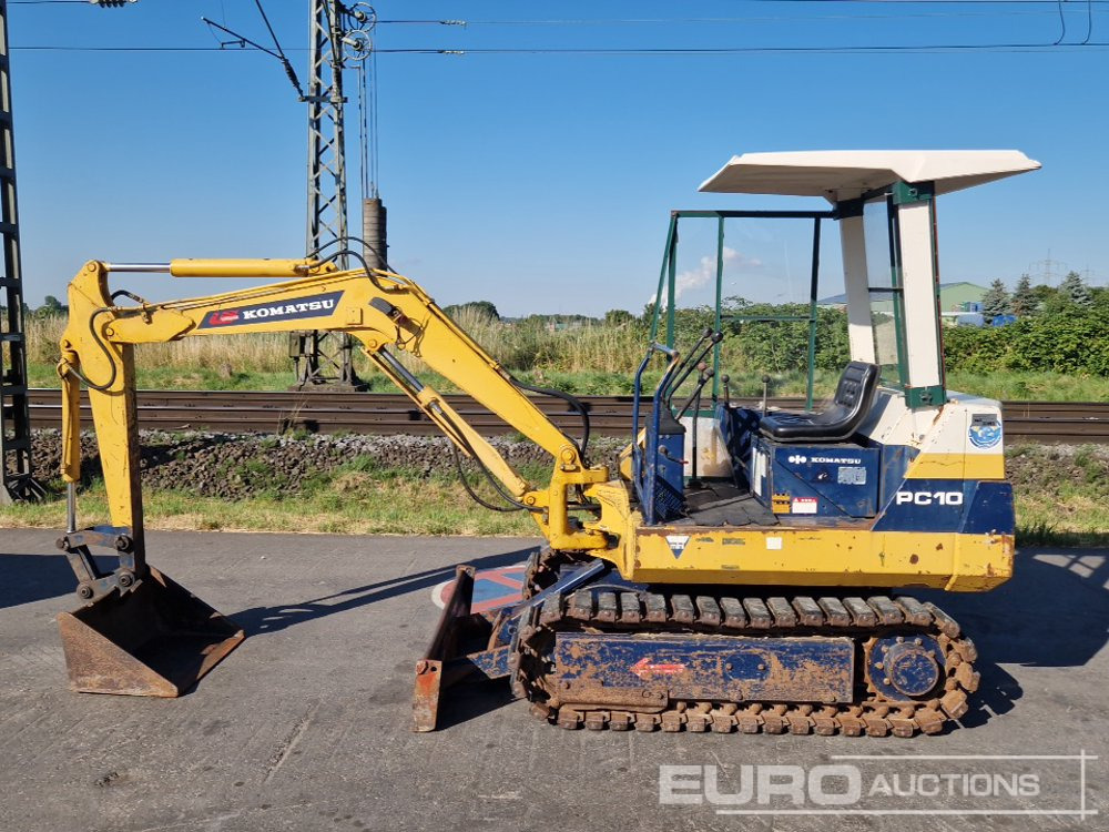 Komatsu PC10-6 - Mini excavator: picture 2 Komatsu PC10-6 - Mini excavator: picture 2