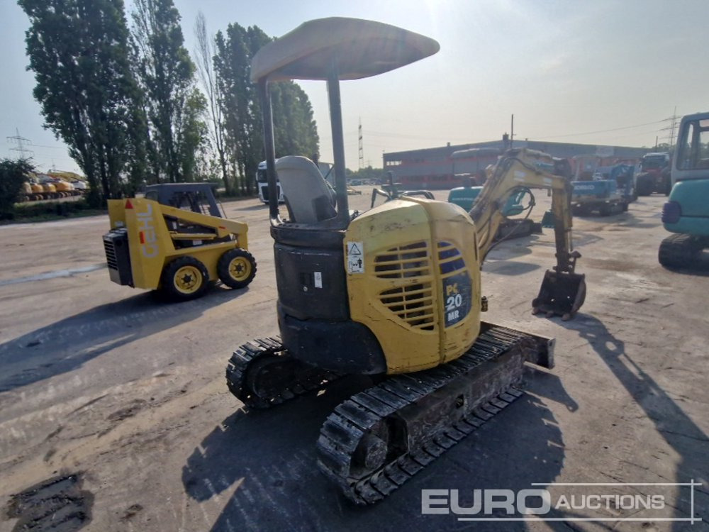 Komatsu PC20 MR-2 - Mini excavator: picture 5 Komatsu PC20 MR-2 - Mini excavator: picture 5