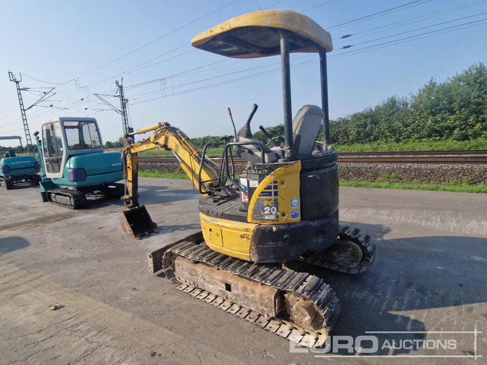 Komatsu PC20 MR-2 - Mini excavator: picture 3 Komatsu PC20 MR-2 - Mini excavator: picture 3