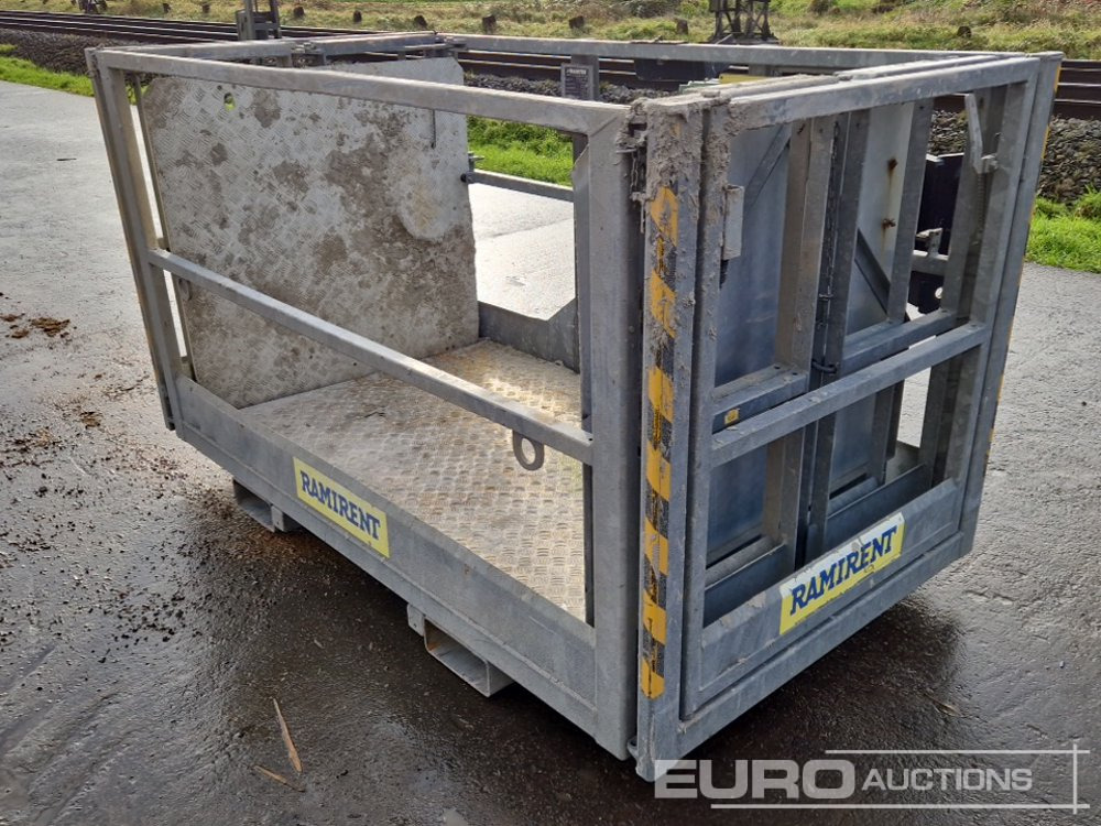 2013 Manitou 2.25/4 MT Manbasket to suit Telehandler - Material handling equipment: picture 1 2013 Manitou 2.25/4 MT Manbasket to suit Telehandler - Material handling equipment: picture 1