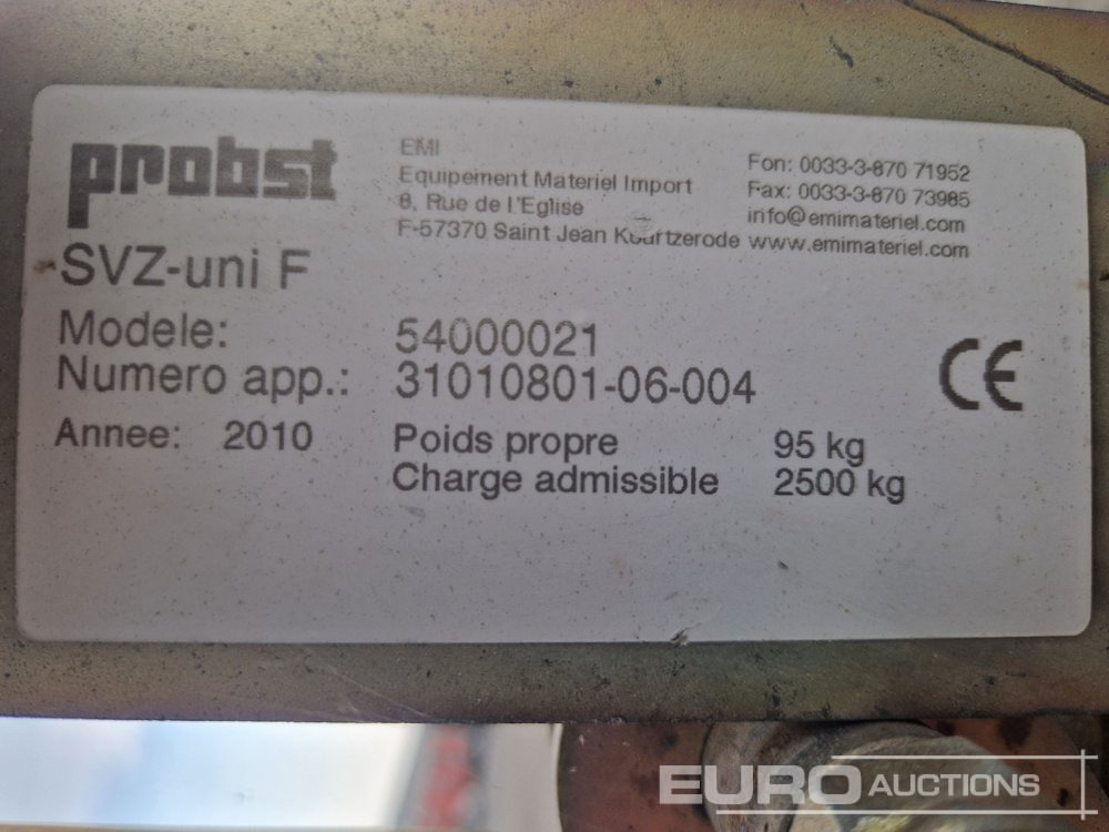 Material handling equipment Probst Manhole Installation Clamp: picture 7