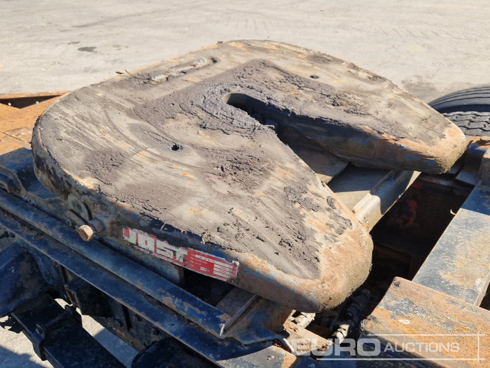 Dolly trailer Single Axle Truck Trailer Hitch: picture 11