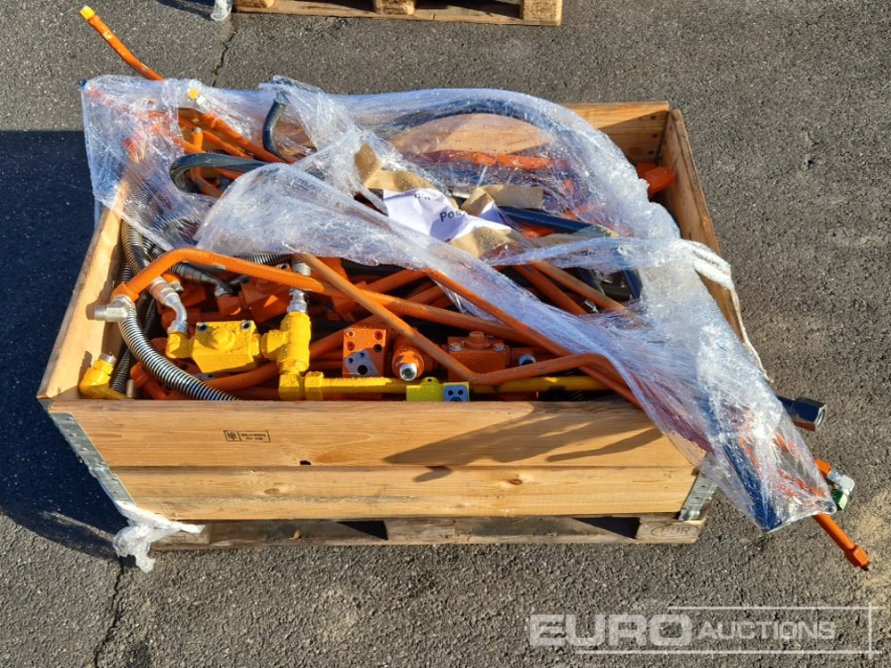 Pallet of Assorted B-Hammer Pipes to suit Hitachi Excavavtor - Spare parts for Excavator: picture 1 Pallet of Assorted B-Hammer Pipes to suit Hitachi Excavavtor - Spare parts for Excavator: picture 1