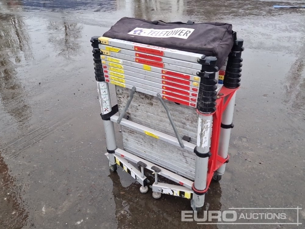 Telescopic Scaffolding Tower - Construction equipment: picture 1 Telescopic Scaffolding Tower - Construction equipment: picture 1