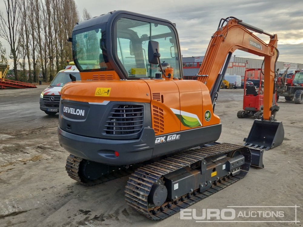 Unused 2024 Develon DX60E-10N - Mini excavator: picture 5 Unused 2024 Develon DX60E-10N - Mini excavator: picture 5
