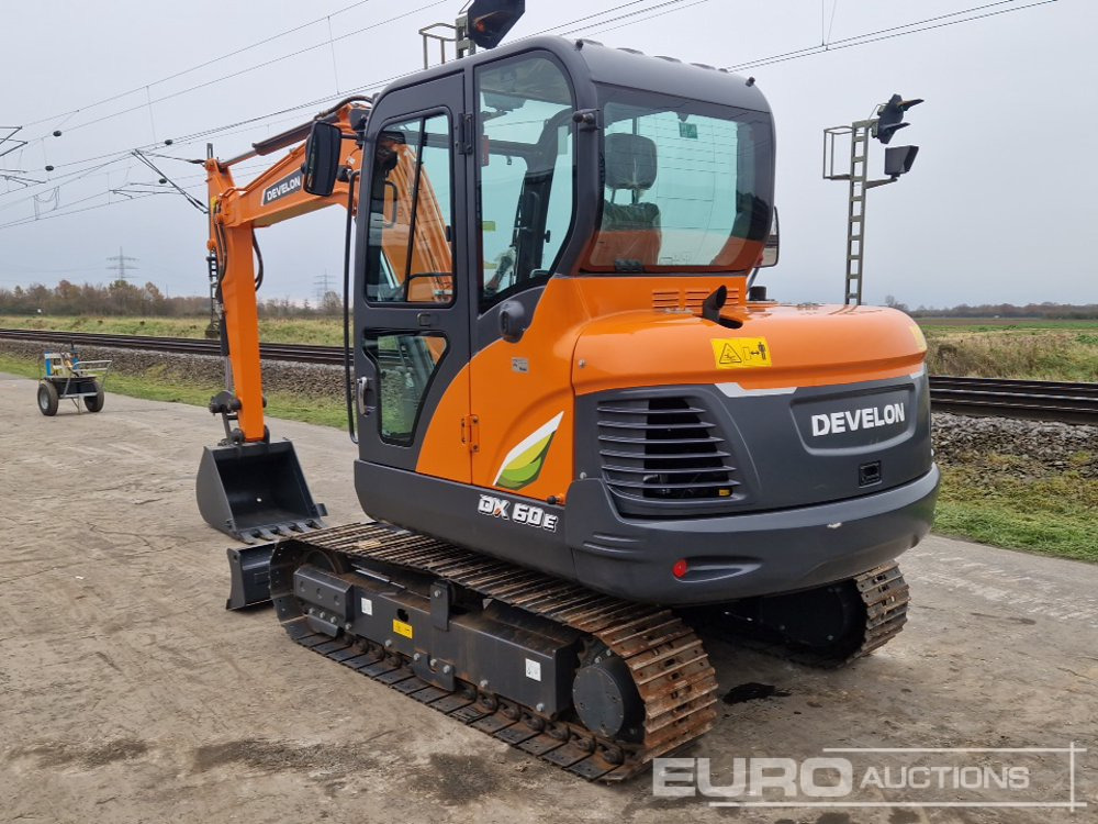 Unused 2024 Develon DX60E-10N - Mini excavator: picture 3 Unused 2024 Develon DX60E-10N - Mini excavator: picture 3