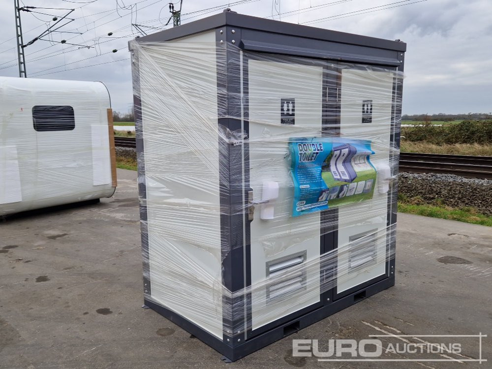 Unused 2024 Portable Toilet, Double,L1300 x W2160 x H2360mm - Construction container: picture 5 Unused 2024 Portable Toilet, Double,L1300 x W2160 x H2360mm - Construction container: picture 5