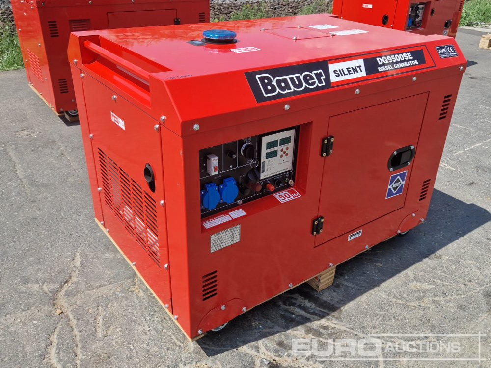 Unused Bauer DG9500SE - Generator set: picture 4 Unused Bauer DG9500SE - Generator set: picture 4