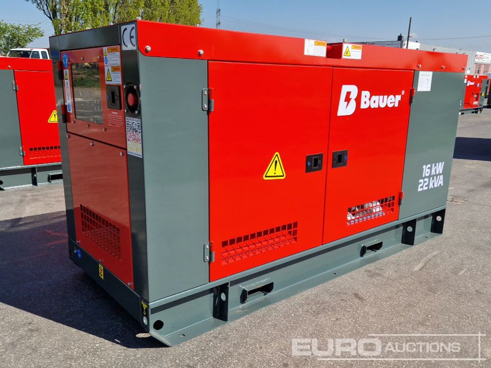 Unused Bauer GFS-16KW - Generator set: picture 1 Unused Bauer GFS-16KW - Generator set: picture 1