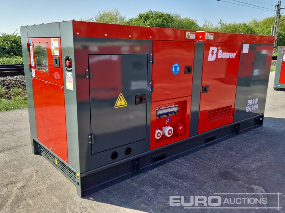 Unused Bauer GFS-90KW - Generator set: picture 1 Unused Bauer GFS-90KW - Generator set: picture 1