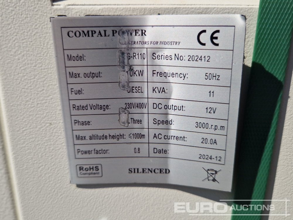 Generator set Unused Compal Power VG-R110: picture 10